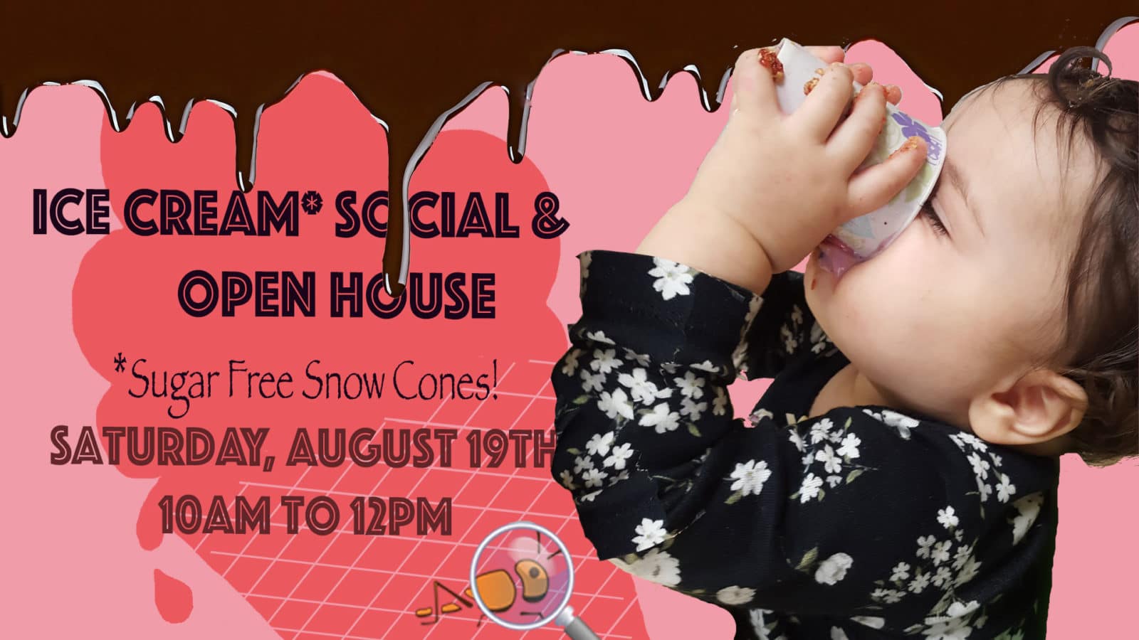 Ice Cream Social & Open House on August 19th